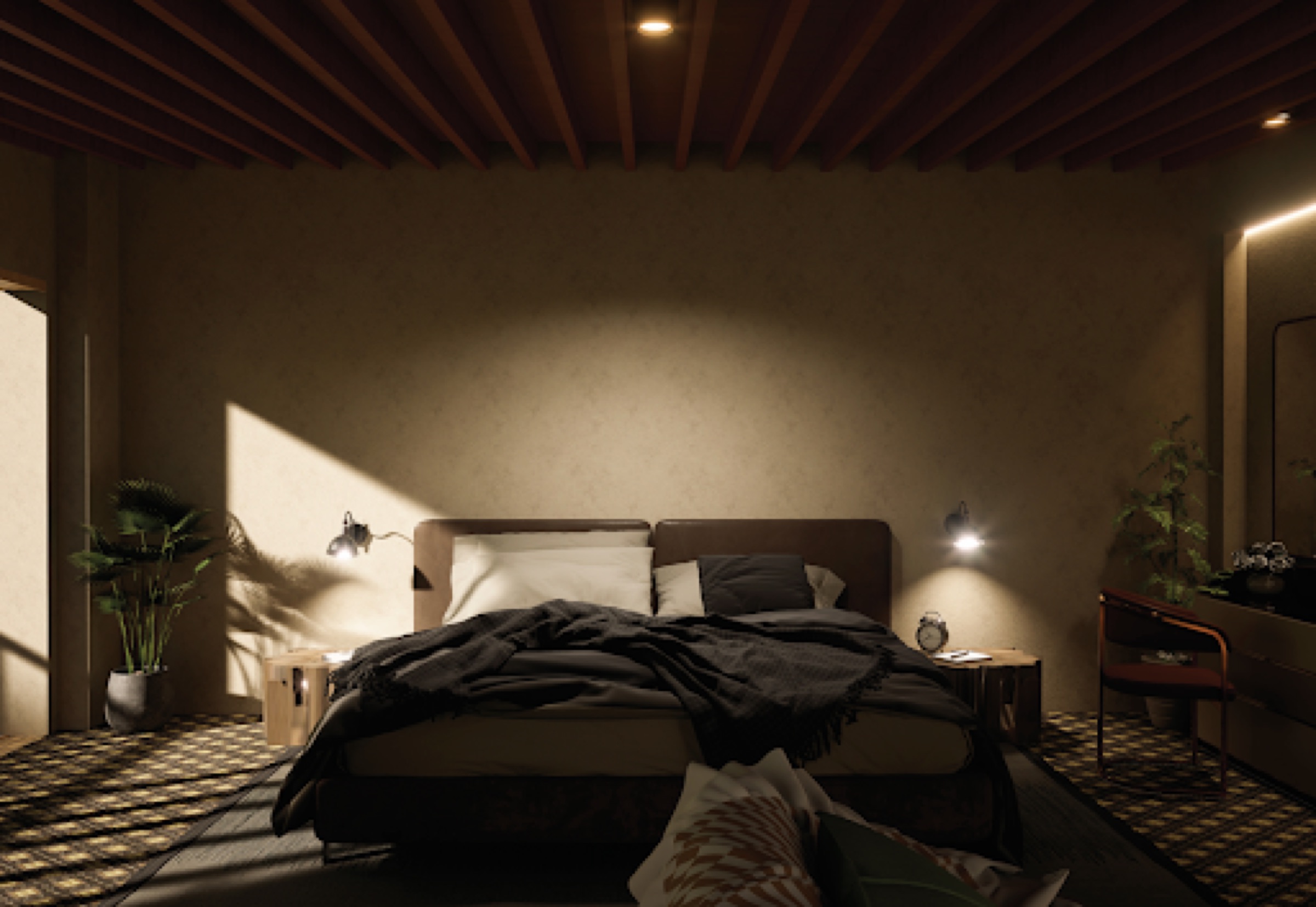 Interior Studio Bedroom