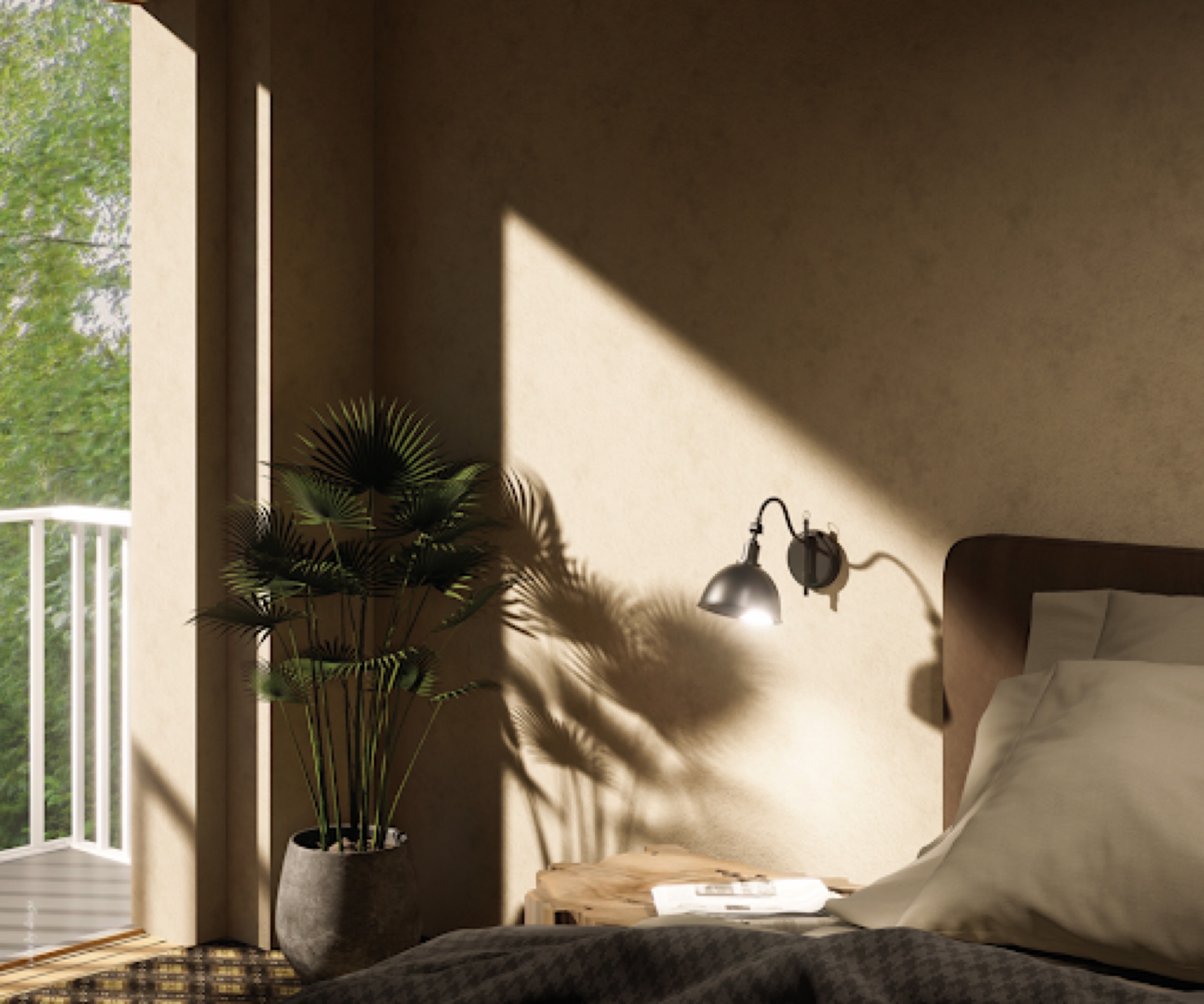 Interior Studio Bedroom — view 4